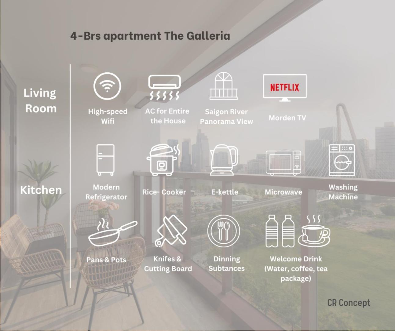 Luxury Metropole Thu Thiem By Cr Concept Apartment